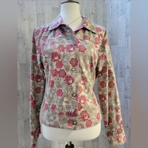 CHRISTOPHER & BANKS button down shacket size large